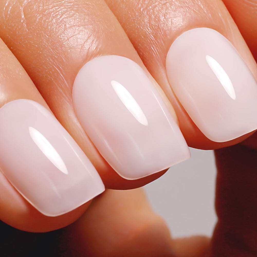 Women Milk White Nail Strengthener 12ml Long-Lasting Shine Quick Dry