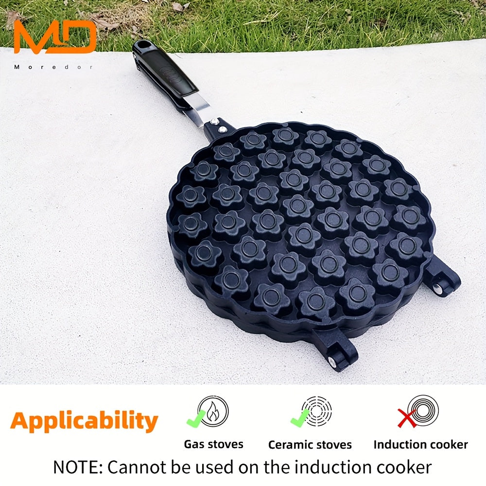 O'ziga xos o'rtacha o'lchamdagi o'rtacha ikki tomonlama qovurilgan panjara, o'rtacha o'lchamdagi qovurilgan panjara, sendvichlar, pirojnoe va DIY shirinliklar uchun ideal. Faqat qo'lda yuvish. Uyda pishirish uchun mukammal.