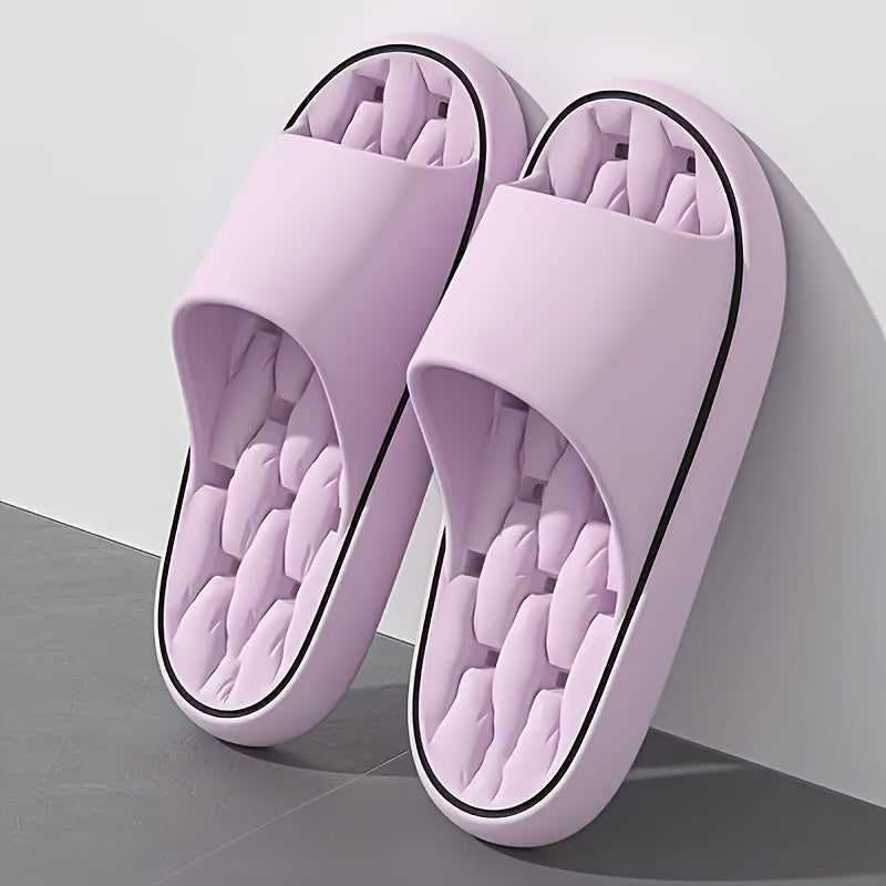 Unisex Soft Cotton Indoor Outdoor Slippers Comfortable Hollow Design