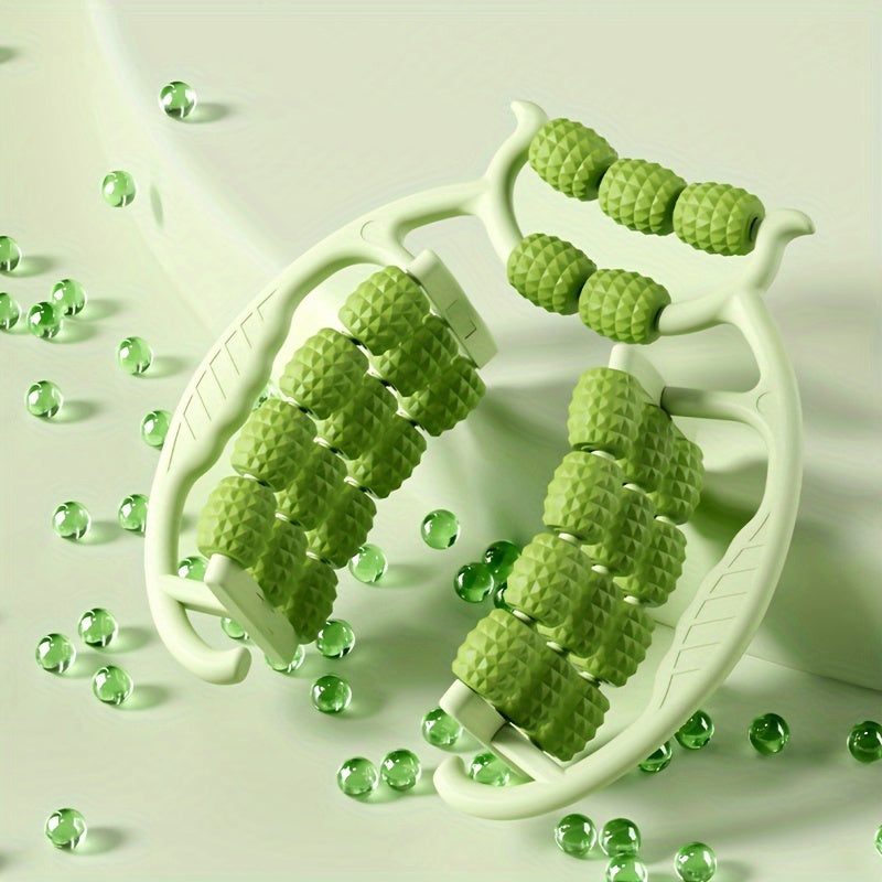 29 g'ildirakli halqa oyoq qisqichi bilan kalf mushaklari uchun qo'l massajchisi