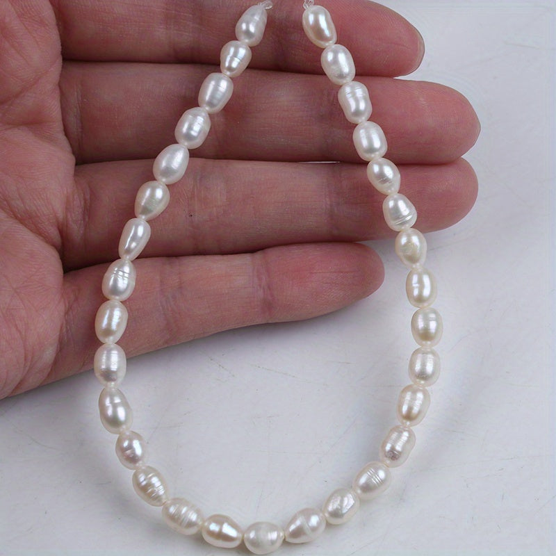 Freshwater Pearl Beads 20cm 4.8-5.2mm for Jewelry Making DIY Accessories
