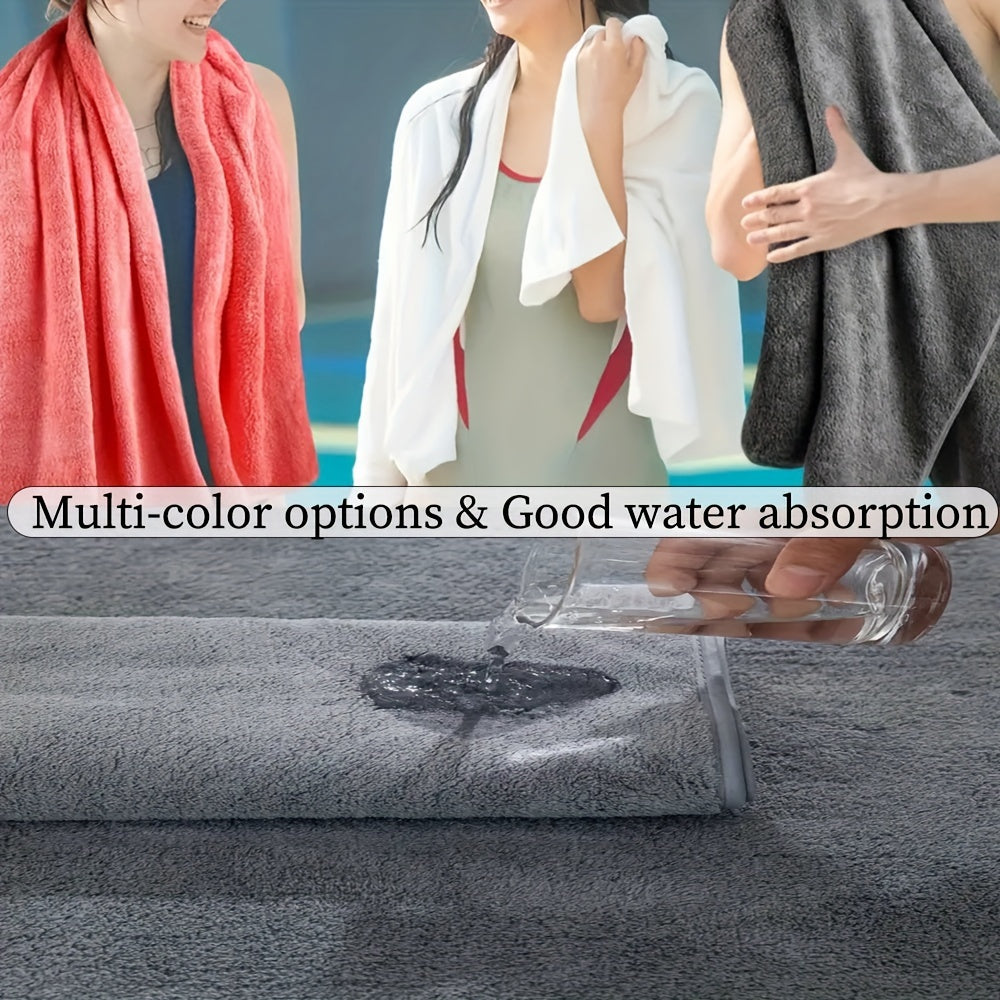 15-Piece Microfiber Towel Set for Home and Hotel Shower in Multiple Colors