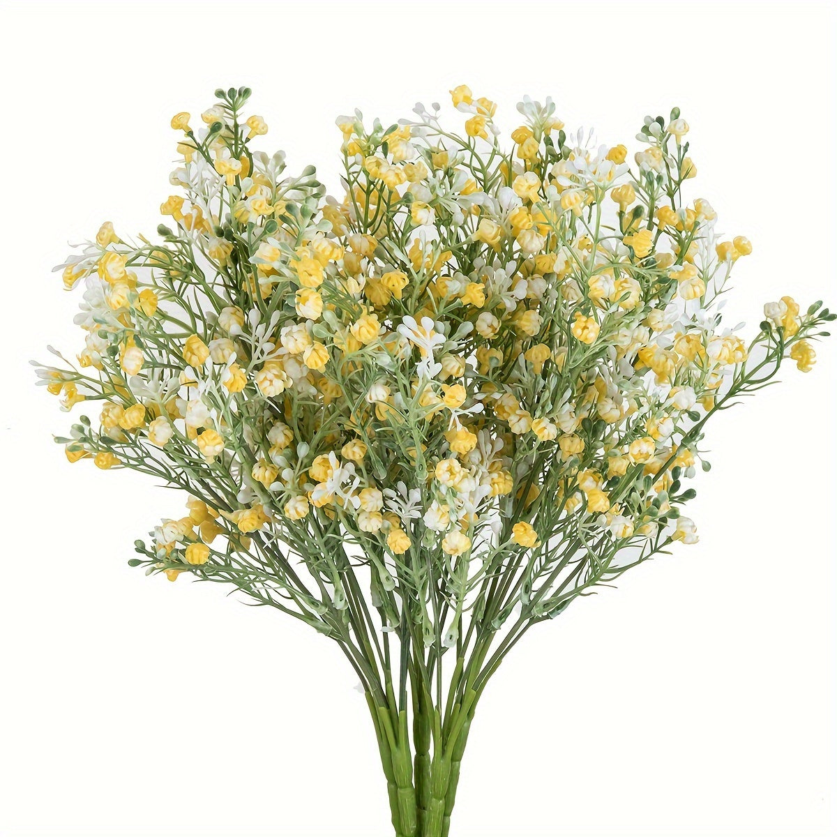 Artificial Faux Gypsophila Flowers for Wedding and Engagement Decor Tabletop Arrangement