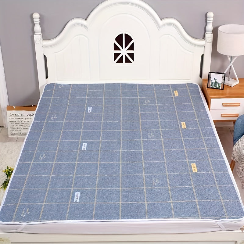 Reusable Waterproof Bed Pad Pink with White Heart High Absorbency Incontinence