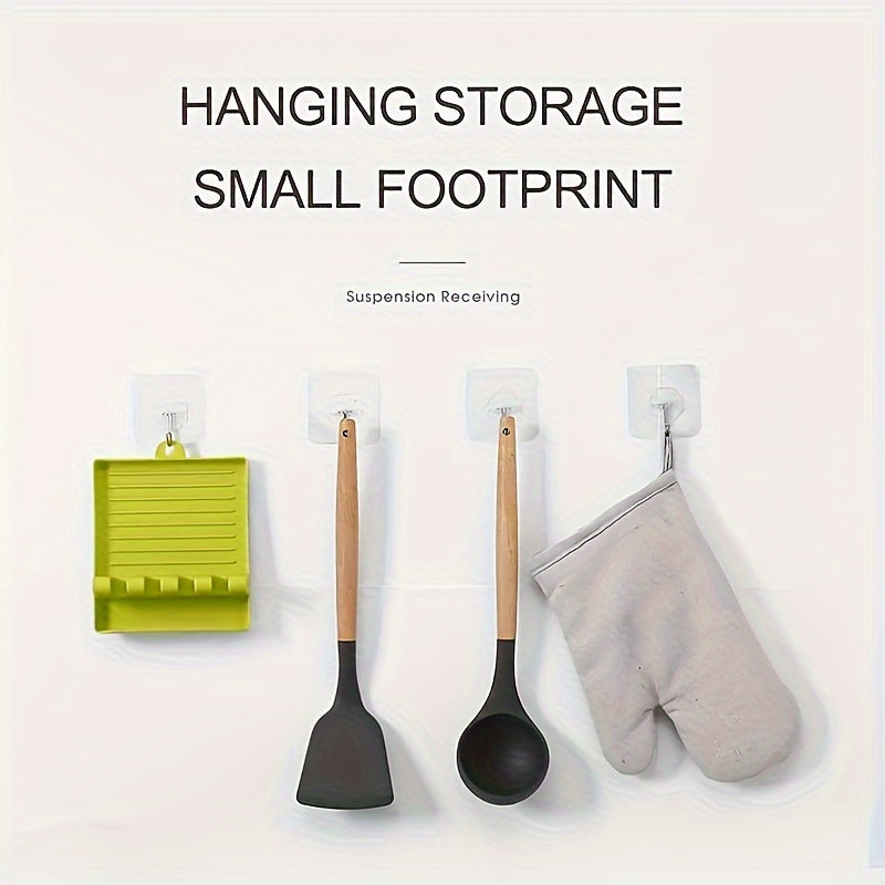 Estante de almacenamiento para cocina con soporte para utensilios y organizador de pared