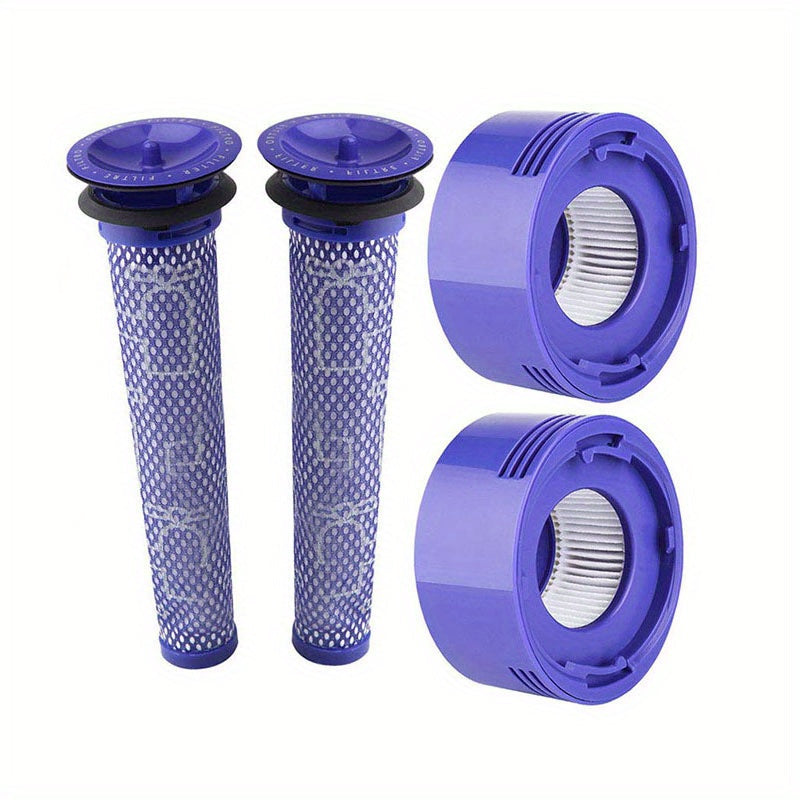 Tozalovchi uchun almashtirish to'plami: Dyson SV11, V7 Motorhead, SV10, V8 Animal/Absolute vakuum HEP post va old filtr yig'ilmasi.