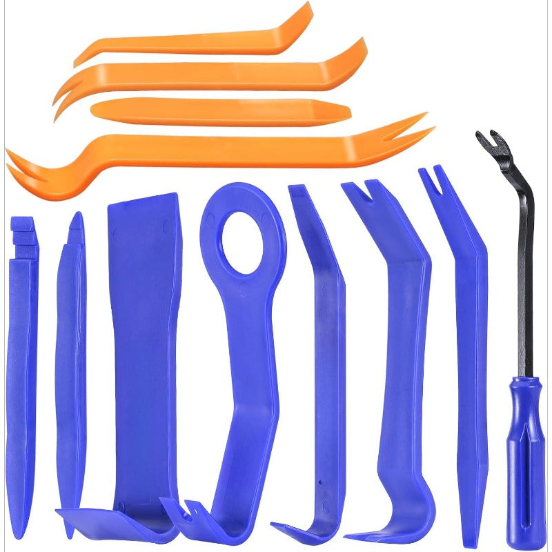 12-Piece Car Interior Removal Tool Set for Disassembling Trim and Audio Systems