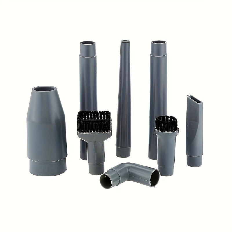 Universal Vacuum Cleaner Attachment Kit 9 Pieces for Home and Car Cleaning