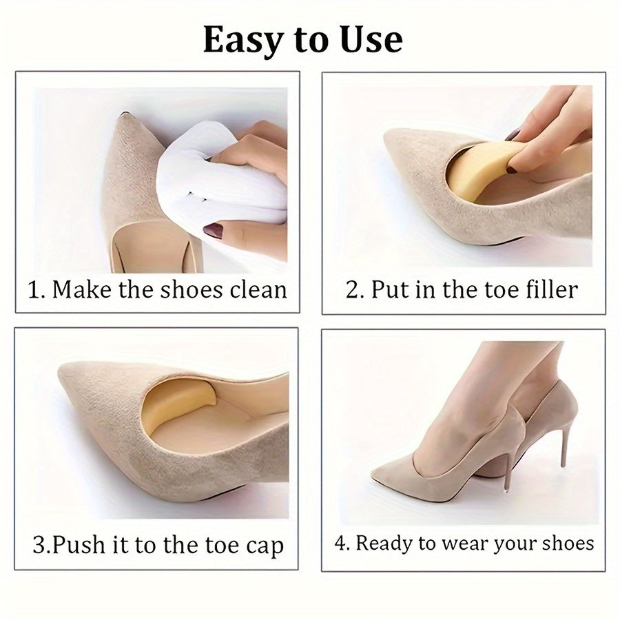 Unisex Memory Foam Ball-of-Foot Cushions High-Density Polyurethane Shoe Protectors