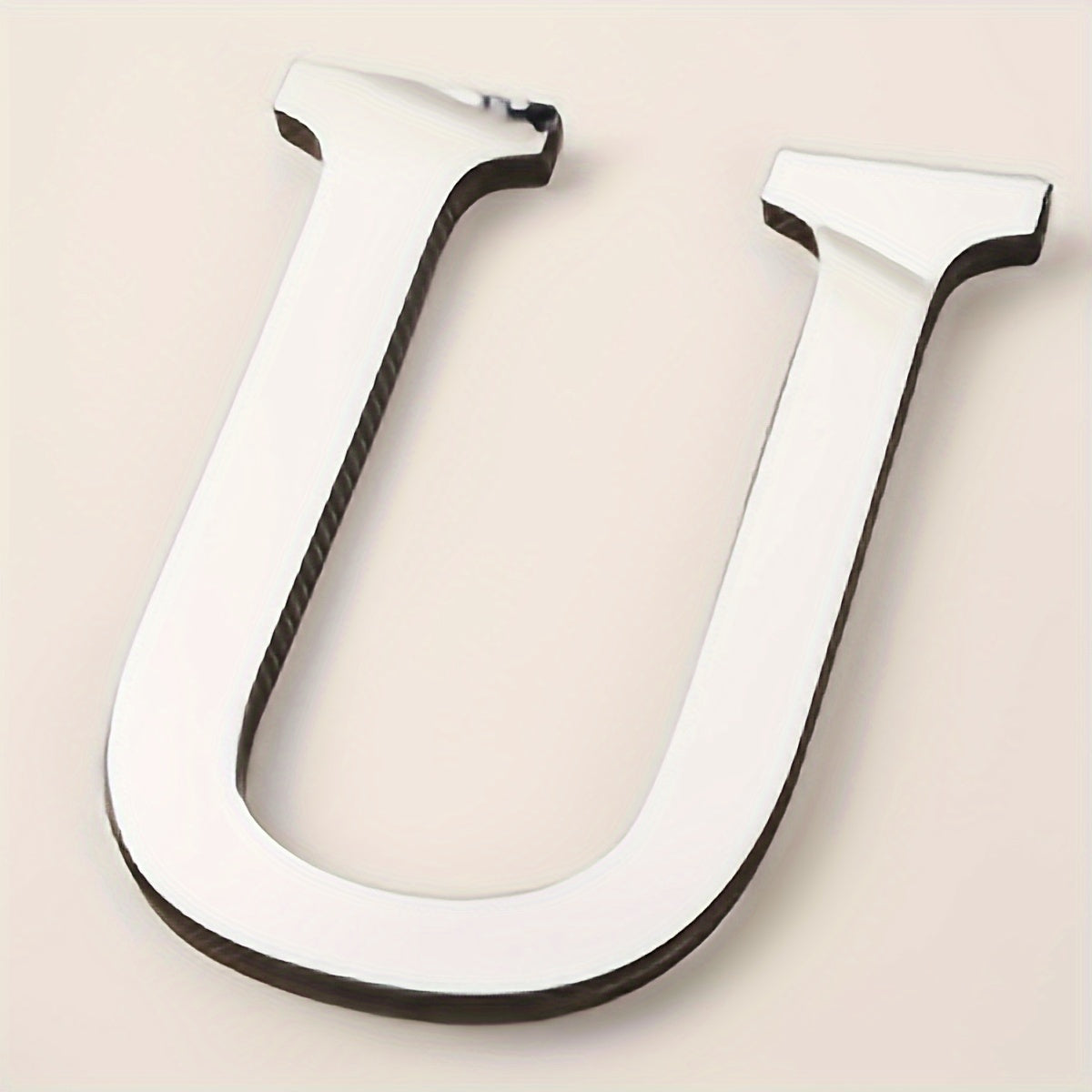 3D Acrylic Mirror Wall Decals Alphabet Stickers Gold Silver Self-Adhesive Modern Home Decor