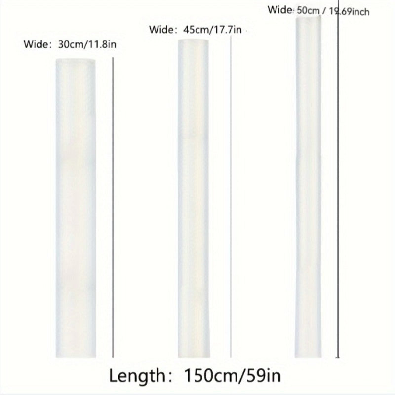 Clear Washable EVA Fridge Shelf Mat - Transparent Drawer Liner Reusable