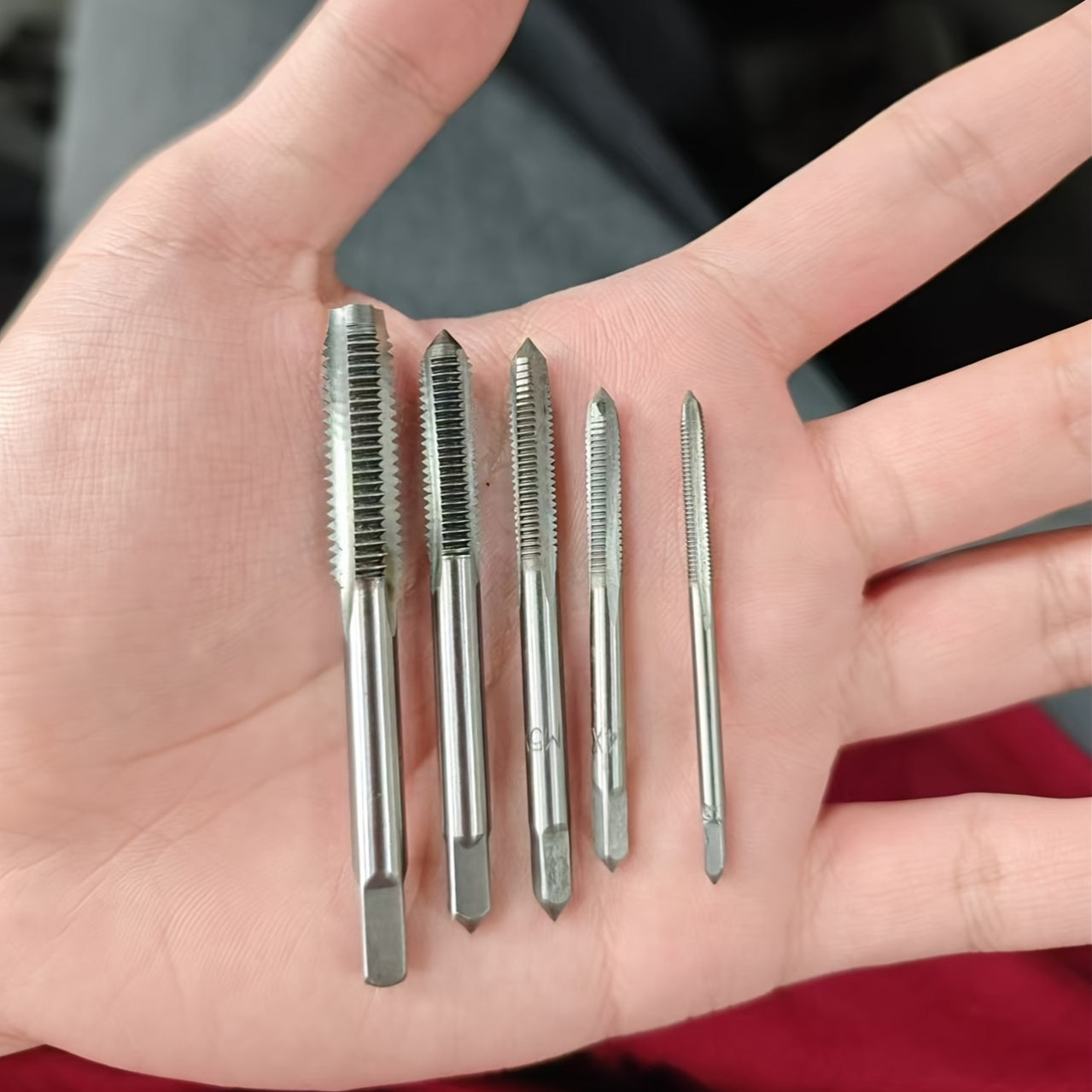 Self-Locking Machine Screw Thread Plug Metal Chrome M3-M8 for Secure Installation