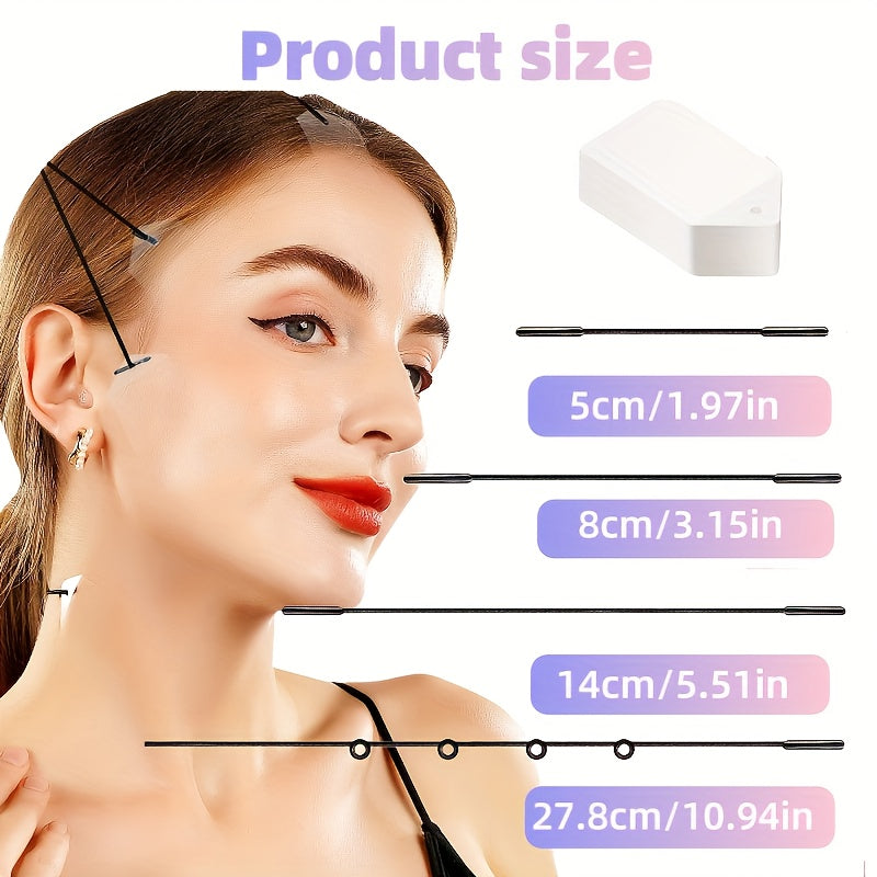 Female Facial Lifting Strips Elastic Band Wrinkle Reduction Contouring