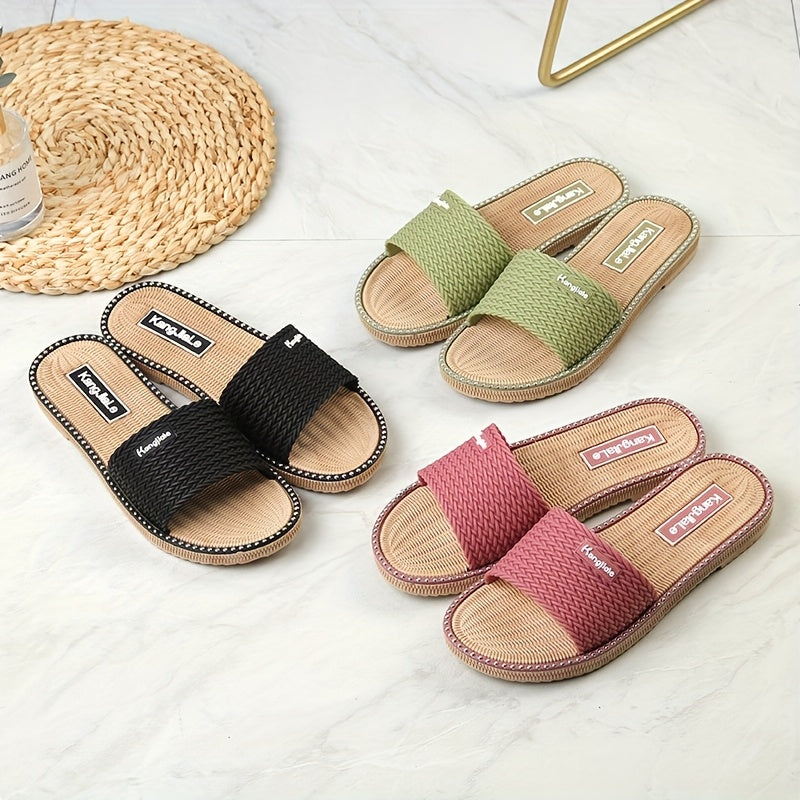 Women's Slip-On Sandals Summer Casual Outdoor Beach Anti-Slip