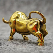 Miniatura de escultura de toros en 3D para regalo en el hogar u oficina