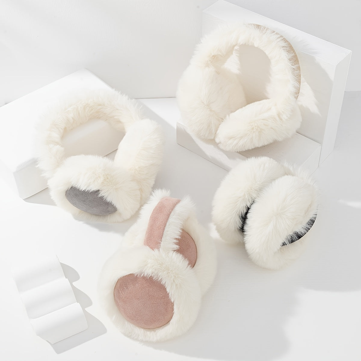 Идеально подходят как для использования в помещении, так и на улице, эти мягкие наушники для женщин мягкие, уютные и стираемые в машине.