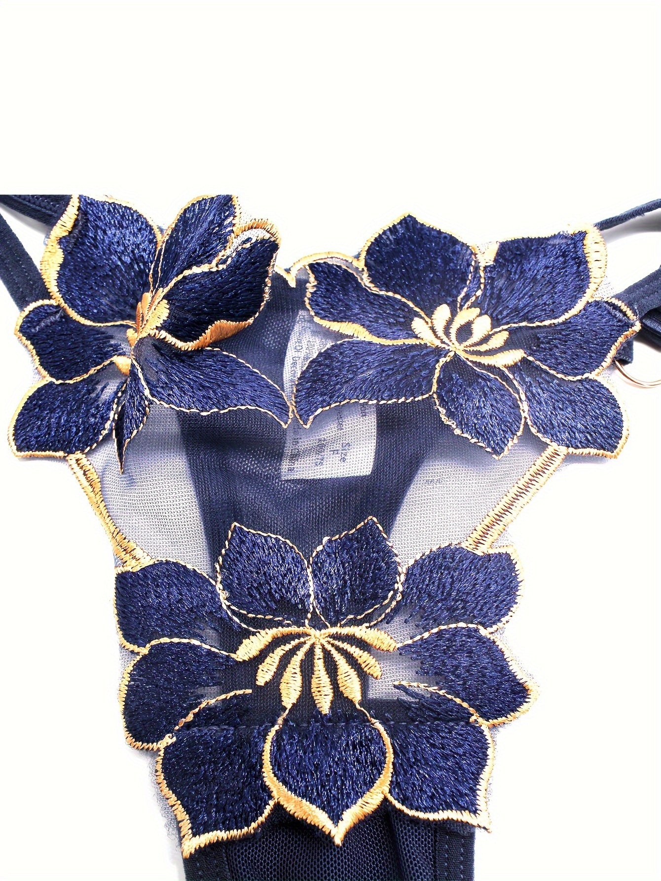 Ropa interior de tanga ajustable de algodón suave con tema oscuro para niñas