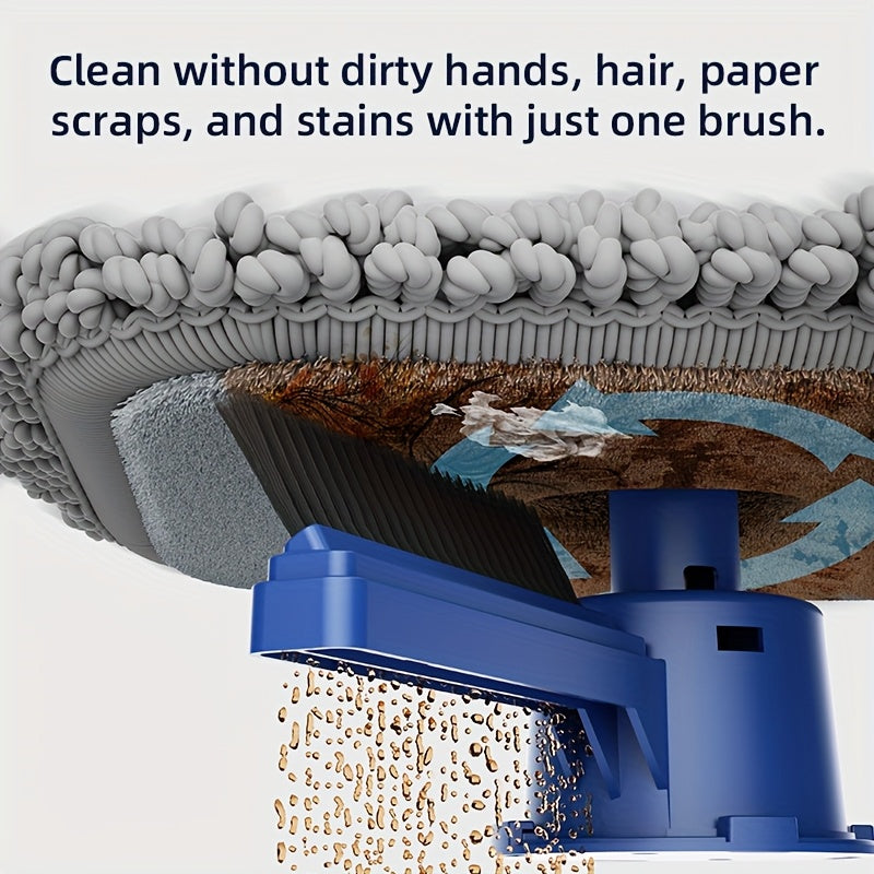 Moslashuvchan Qiyshayadigan Spin Mop va Chelak Kombinatsiyasi - Po'latdan yasalgan, Elektr energiyasini talab qilmaydi, Oila, Tijorat, Oshpazlik va Tashqi muhitda oson tozalash uchun.