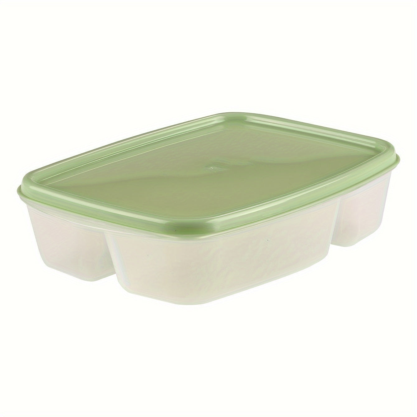 Set of 1 Meal Prep Containers with 3 Compartments for Food Portioning and Storage