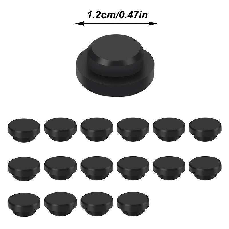 Tapones de goma en forma de T para hornos de panset de 16