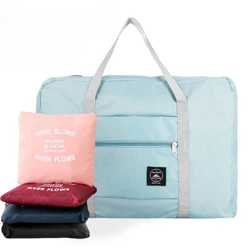 Bolsa de compresión con vacío apta para viajar, impermeable, de plástico, organizador de equipaje, de gran capacidad