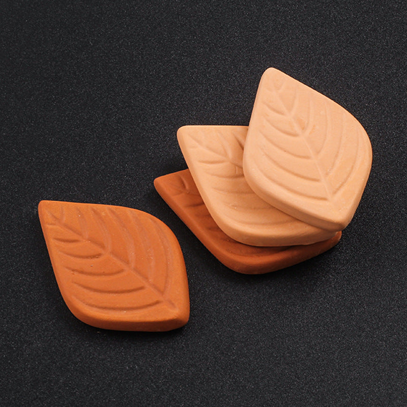 Cigar Moisturizing Clay Tablets 1/3/6pcs Leaf Shape Brown Sugar Coffee Preservation