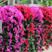 2pcs Violet Ivy Artificial Flowers for Outdoor and Wedding Decor