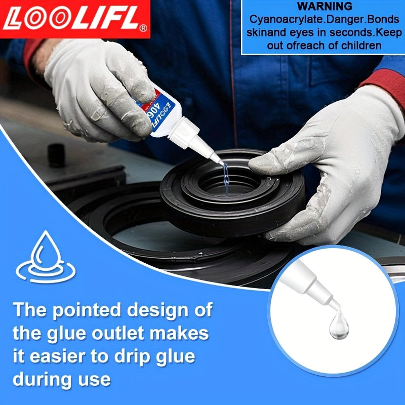 Superpegamento impermeable de secado instantáneo para reparaciones de plástico y metal