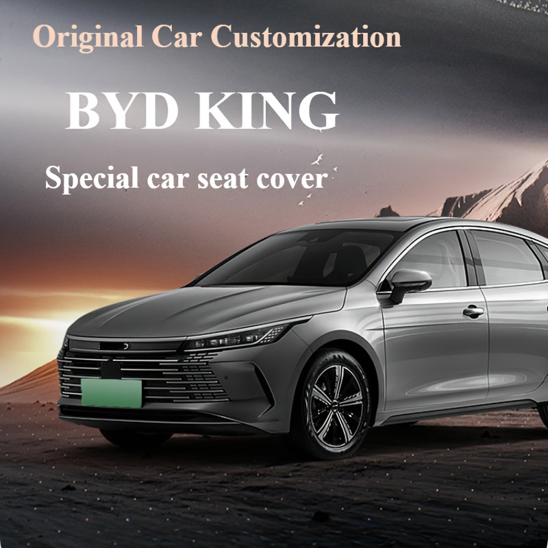 Luxury 5-Seater Car Seat Covers Full-Wrap All-Season Automotive Protector