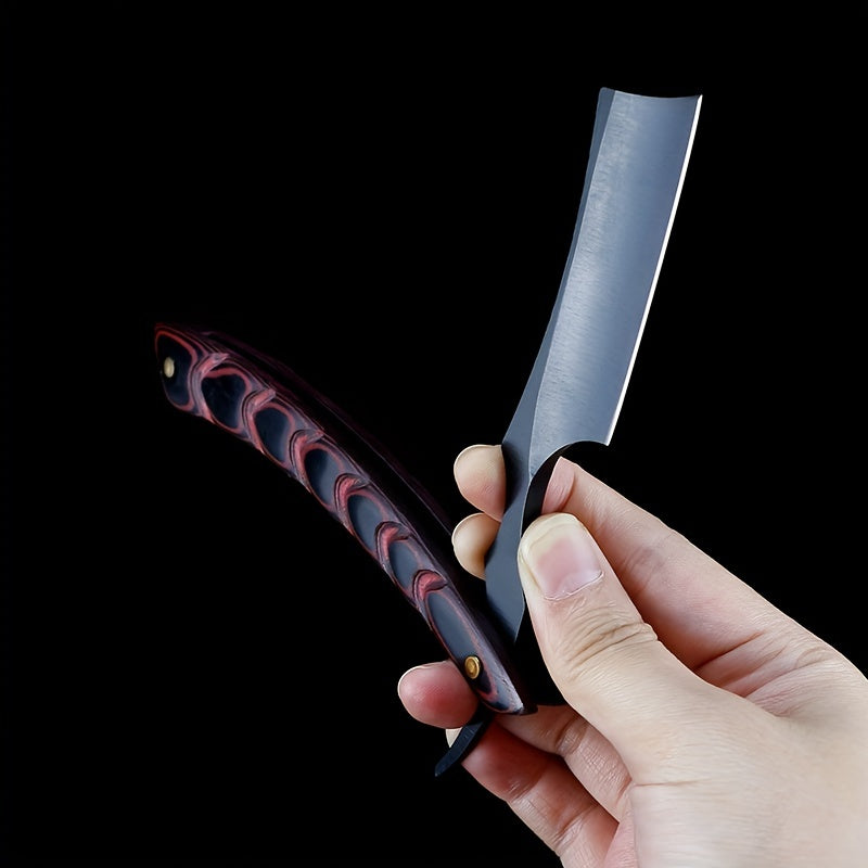 Мужской винтажный ручной бритвенный нож для бритья, стрижки волос и скребок