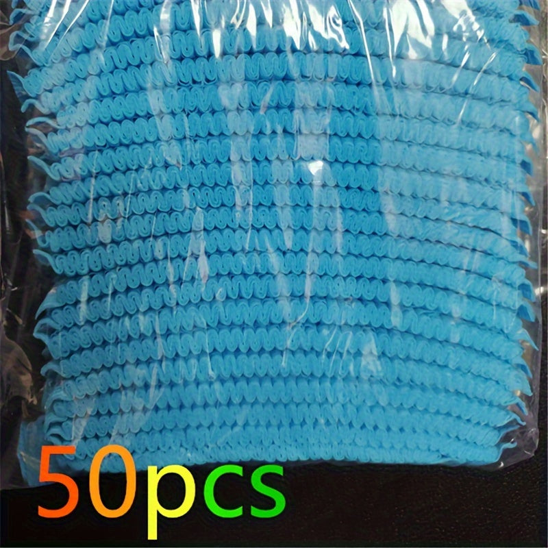 Bir martalik to'qima mato bilan qoplangan shishali shlyapa, 20-100 ta, oziq-ovqat xizmatlari va SPA uchun