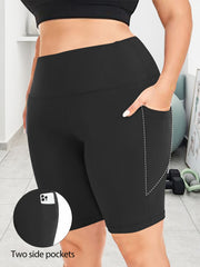 Plus Size Activewear Shorts Yoga Leggings Sports Summer Low Price