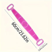 Cepillo de silicona para cuerpo para limpieza y masaje en la ducha