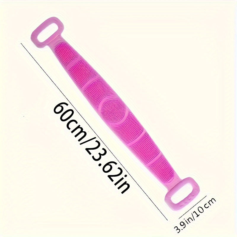 Silicone Body Scrubber Brush for Shower Cleaning and Massage