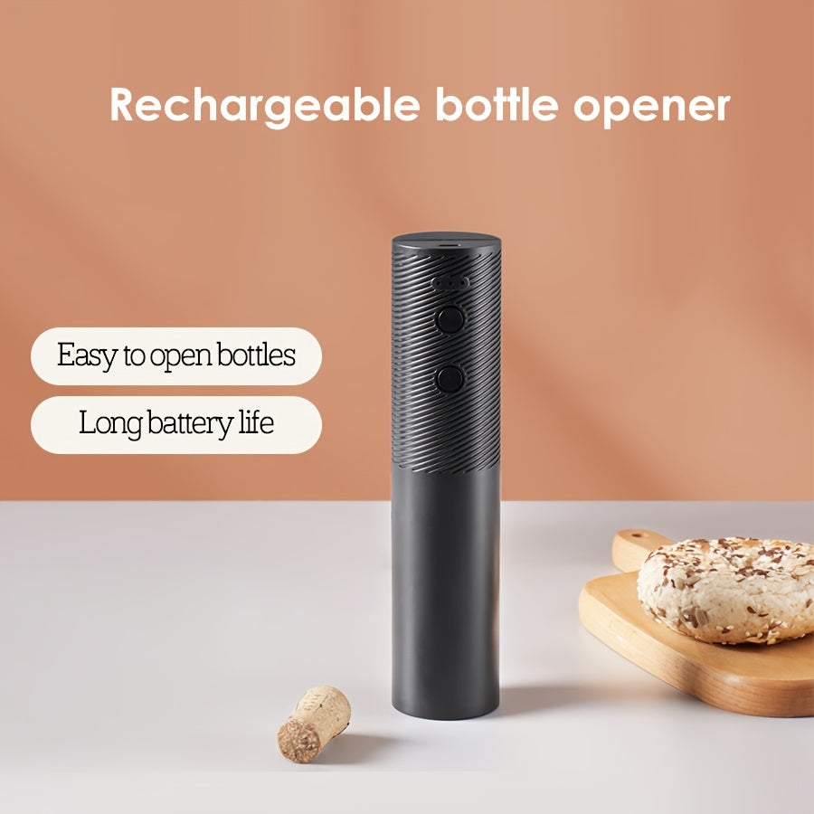 Qayta to'ldiriladigan elektr sharob ochgich avtomatik qopqog'och uchun uy oshxona partiyasi bar to'y qora qizil