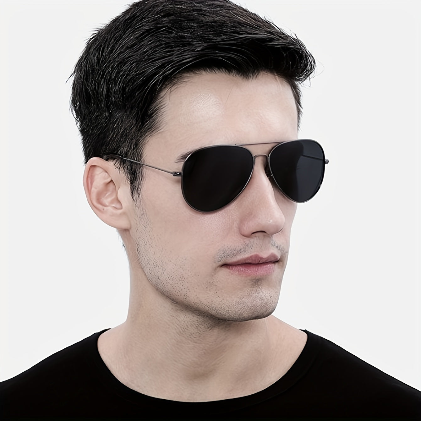 Set of 3 Unisex Pilot Glasses for Driving Fishing Outdoor Activities