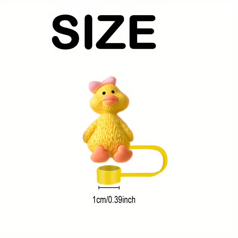 Set of 2 Duck Resin Toppers for 30oz and 40oz Tumblers Durable Glassware Accessories