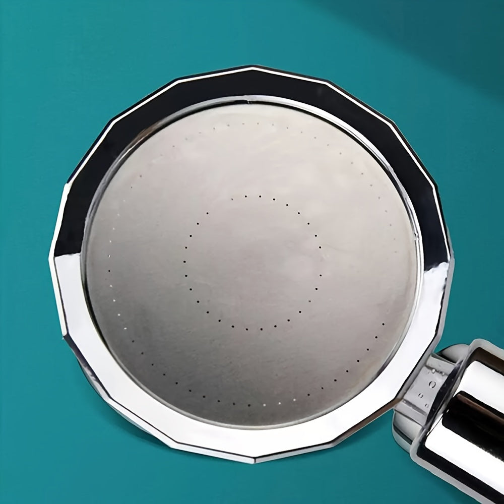 Turbocharged Shower Head with Mist Function Plastic Water-Saving Bathroom Fixture