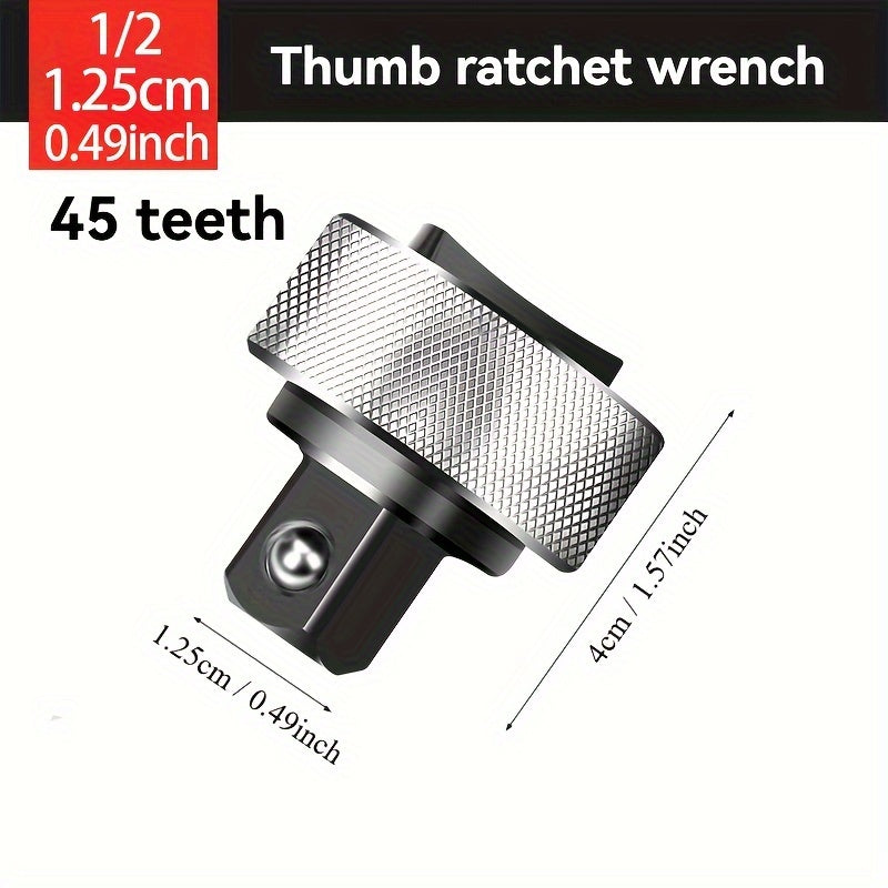 Mini Ratchet Wrench Set Portable Dual-Direction Metal Tool for DIY Repairs