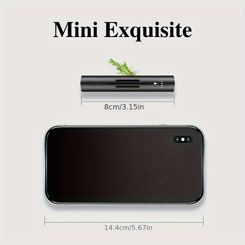 Car Air Freshener Vent Clip Set with Aroma Sticks Diffuser and Solid Fragrance Stick