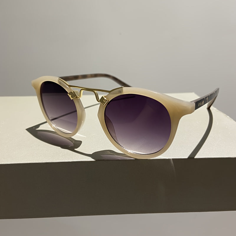 Vintage Mushuk Ko'zoynaklar ayollar va erkaklar uchun Zamonaviy Sayohat Kundalik Bayram Ko'zoynaklari