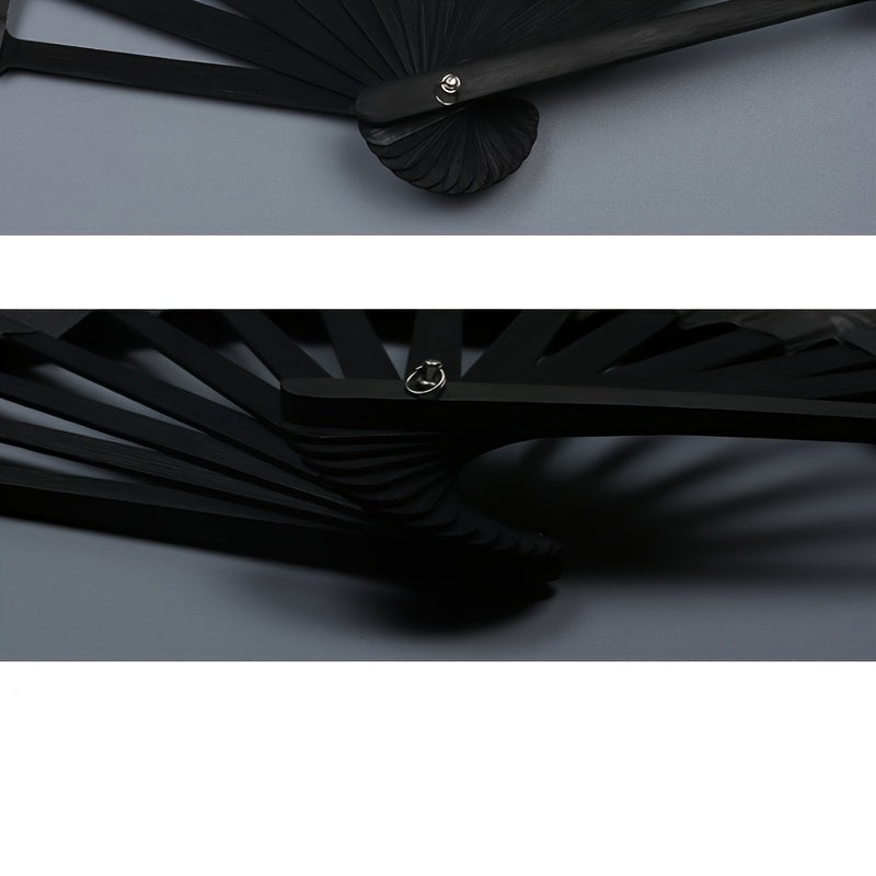 Traditional Chinese Silk Fan Folding Bamboo Fan for Men Summer Accessory