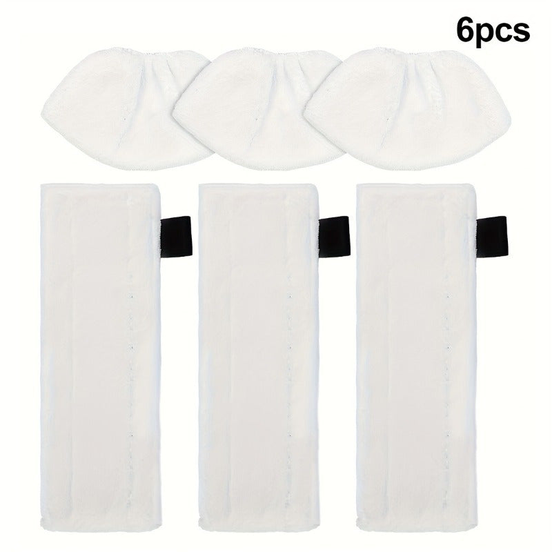 6 Takrorlanadigan mato changyutgich uchun mato tozalash padlari, bug'li moplar uchun, chuqur yuviladigan, foydalanish oson