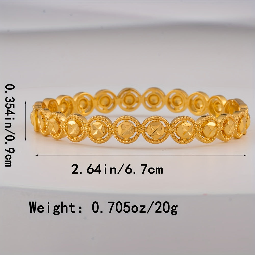 Open Cuff Bracelet for Women Ethnic Style Copper Jewelry for Weddings and Gifting