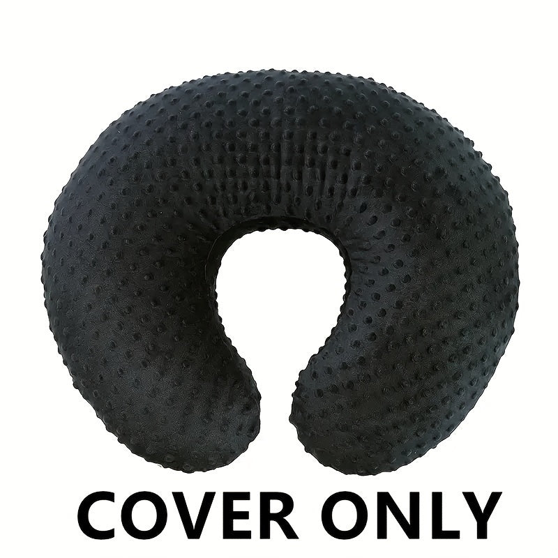 Minky Nursing Pillow Cover for Breastfeeding and Infant Comfort