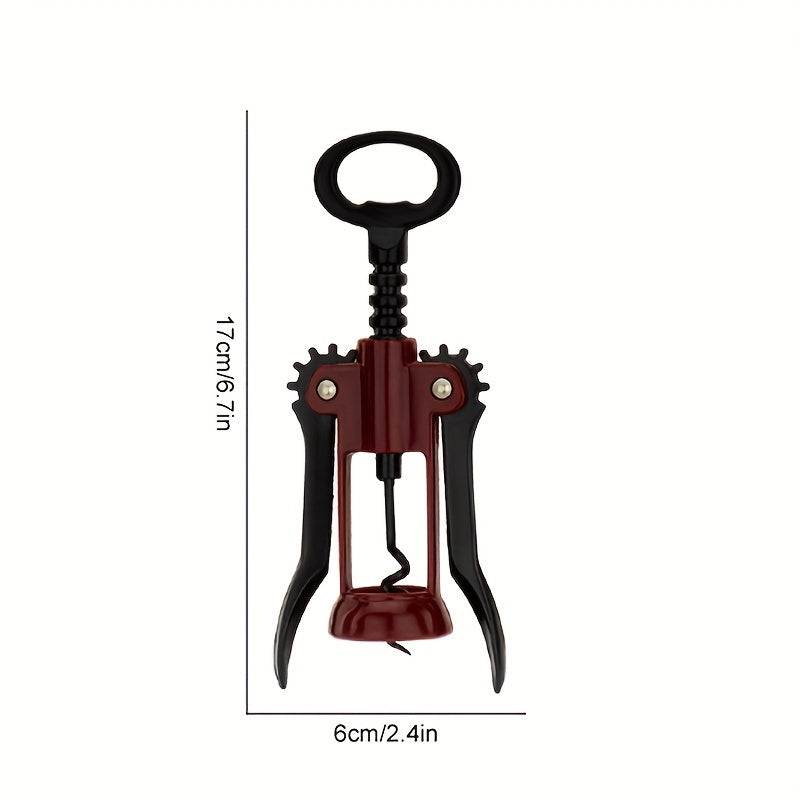 Premium Zinc Wine Opener No Power Needed Portable for Kitchen Dining