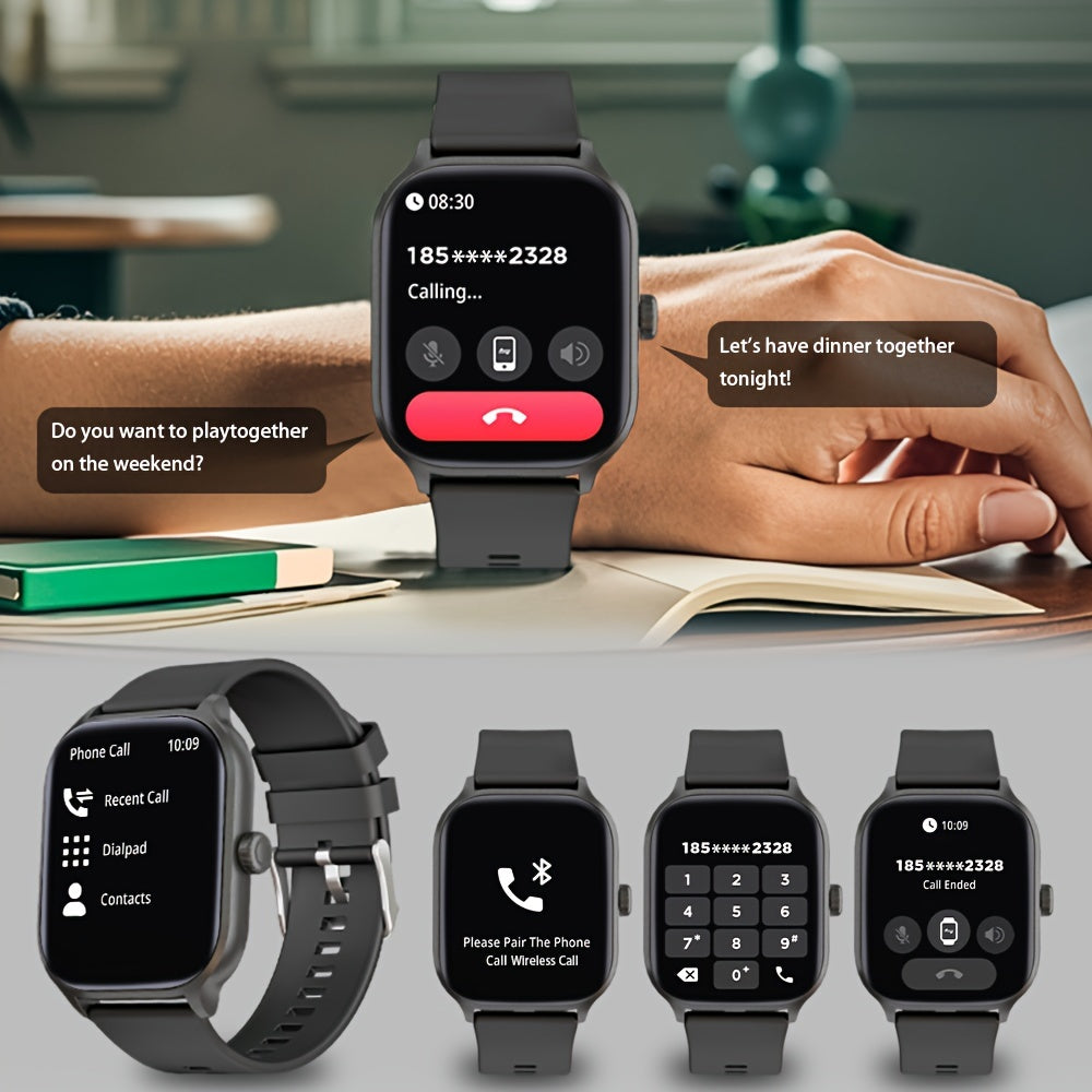 Smartwatch for Adults 5.11cm HD Full Touch TFT Display 5.3 Wireless 230mAh Battery