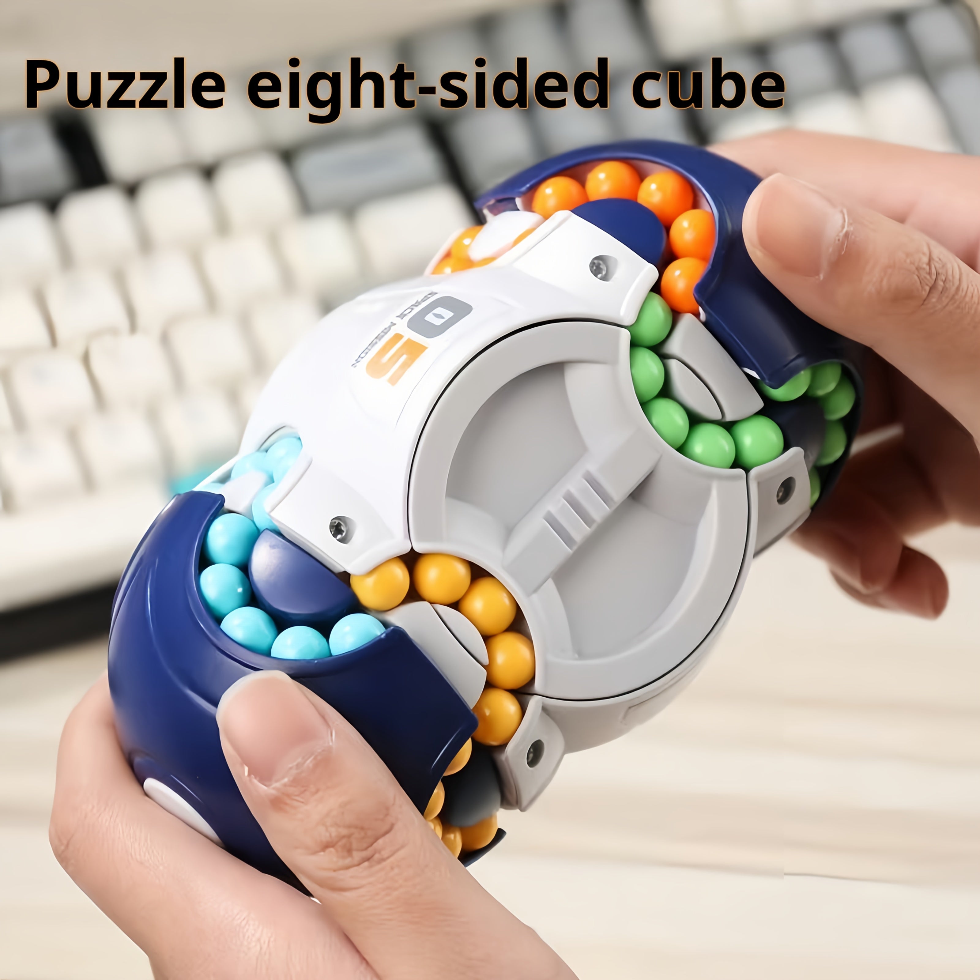 3D Space Fidget Toy for Kids Age 3 Plus Relaxing Brain Teaser Mixed Colors