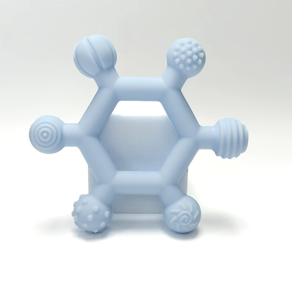 Children's Silicone Teething Toys for Babies 0-18 Months Dishwasher Safe Gift