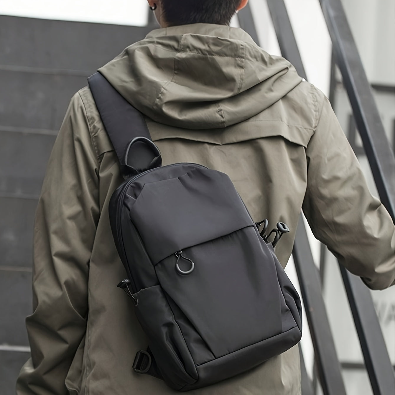 Мужская водонепроницаемая нейлоновая сумка через плечо для активного отдыха, велосипедных прогулок, походов